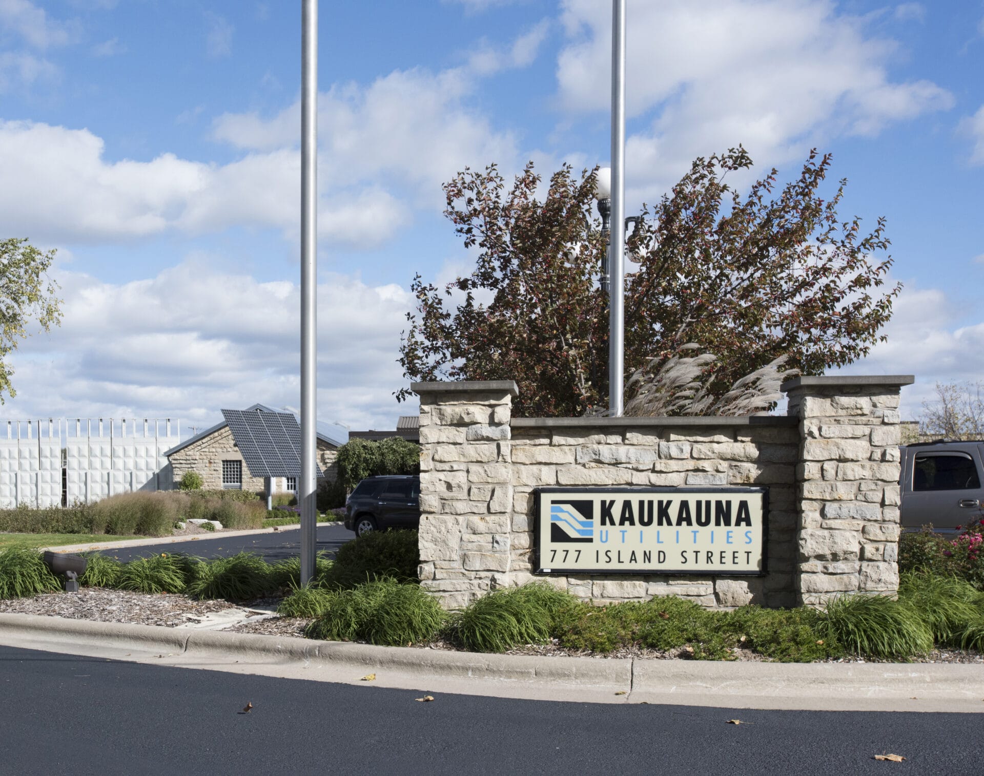 Kaukauna Utilities Sign