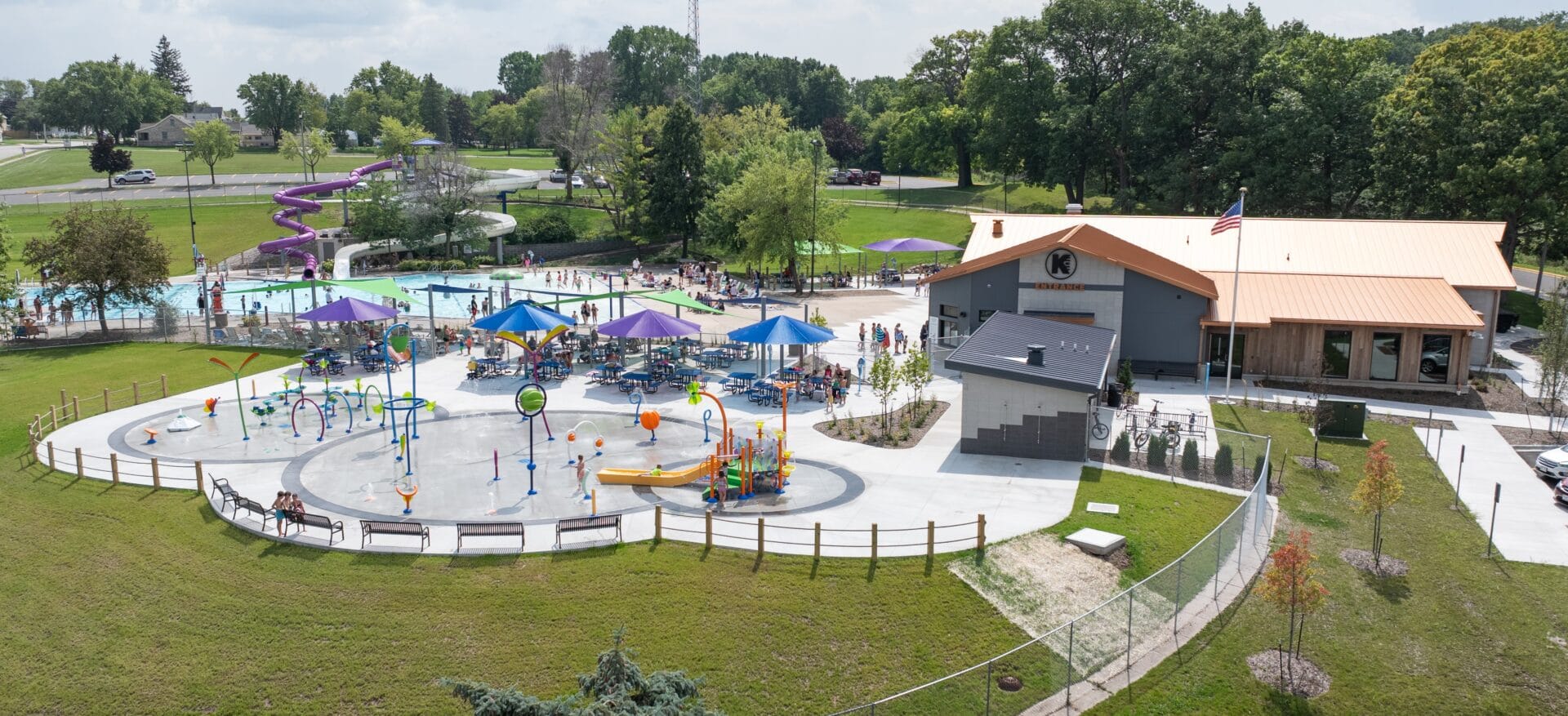 A picture of the Kaukauna Aquatic Center