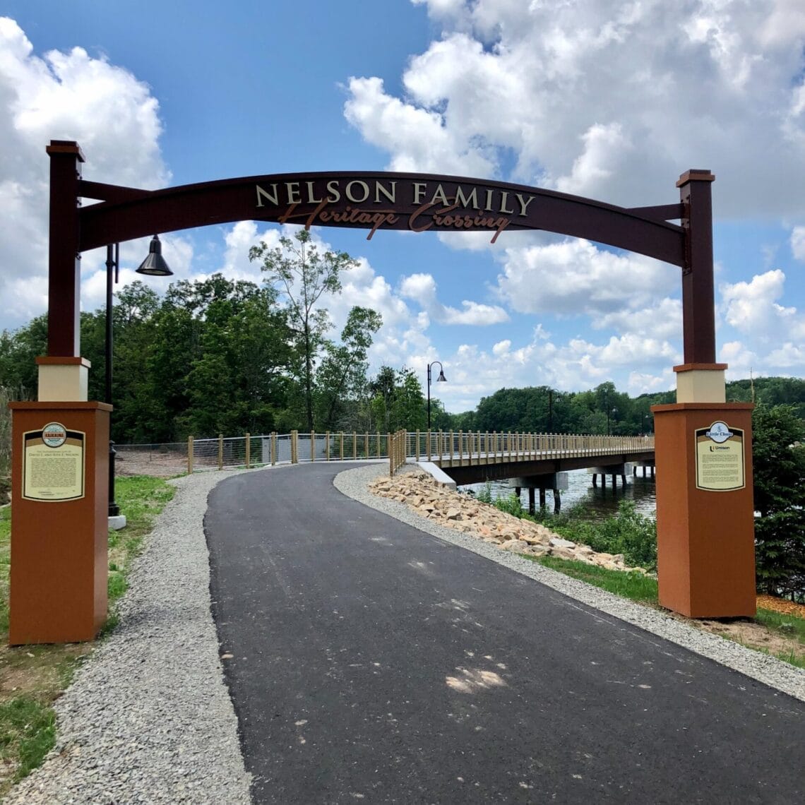 Nelson Heritage Crossing Connects Trail Systems On Both Sides Of The Fox River